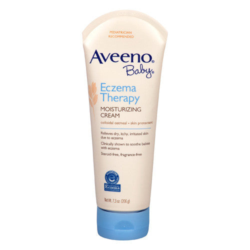 Aveeno Baby Eczema Therapy Moisturizing Cream For Dry Skin, 7.3 oz